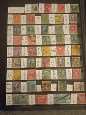 Timbres USA Oblitéré perforé en très bon état