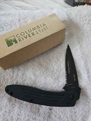 CRKT APACHE LIMITED EDITION FOLDING 1/2 SERRATED POCKETKNIFE