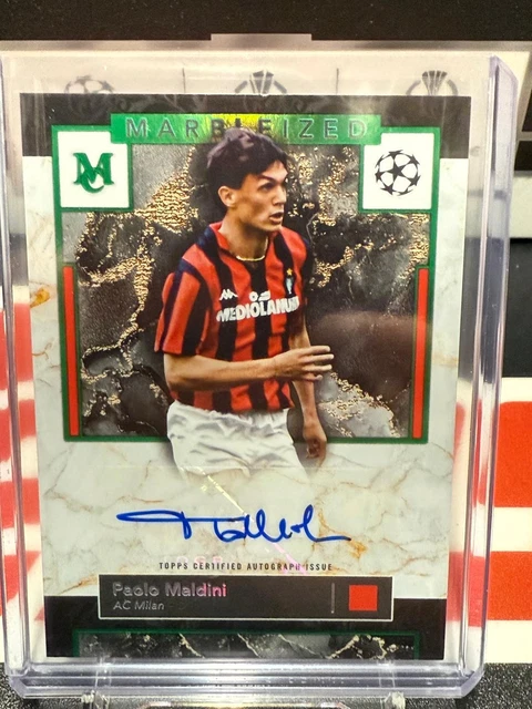 2025 Topps Museum Marbleized Paolo Maldini 1/1