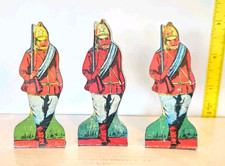 TIN SOLDIERS MARCHING W/ RIFLE TIN  MARX  