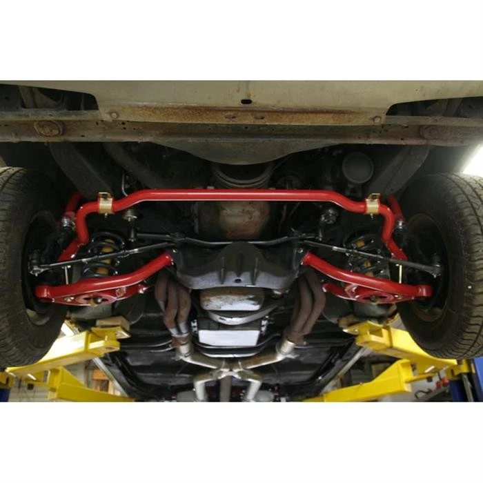 Barra estabilizadora delantera UMI 4035-B 64-81 A/F-Body, 1-1/4 pulgadas sólida, negra Foto 2 de 4