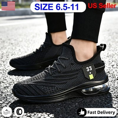 Men's Cross-Trainers Gym Workout Shoes Breathable Big Sizes Slip-Resistant US