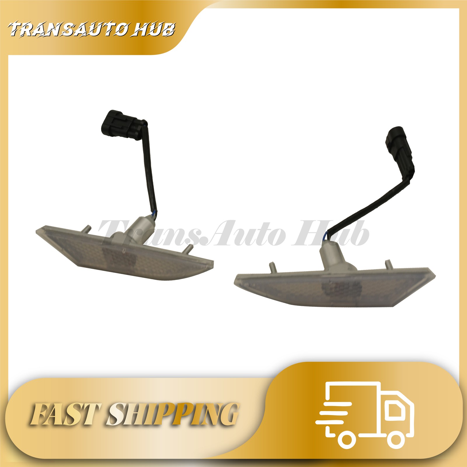 2PCS Front Bumper Side Marker Indicator For Lamborghini Gallardo LP560-4 LP550-2