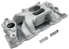1955-96 Small Block Chevy Intake Manifold Air Gap Dual Plane 305 327 350 V8