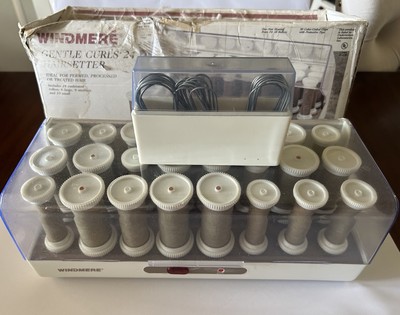 Windmere Gentle Curls 24 Hairsetter FS-24/655 Permed Processed Haircurlers 