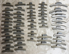 Vintage Aluminum Hair Wave Clips TIP TOP Mervin Wave Goody Unbranded Lot of 58