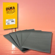 5.5" x 9" Wet Dry Sandpaper, P1000 Grit, 25 Sheets, Single Sleeve