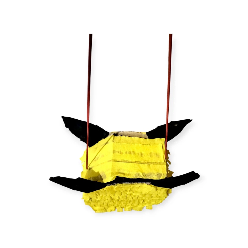 Piñata Pikachu Fait Main - Idéal Anniversaire Pokémon  - Bild 4 von 4