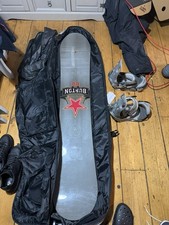 Burton Snowboard 162 with Burton Mission Bindings +bag
