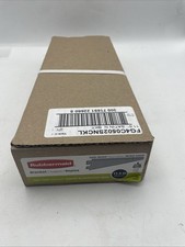 LOT OF 16 Rubbermaid 11.5" Twin Track Shelf Bracket FG4C0502SNCKL Satin Nickel