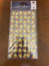 Sticko Halloween Stickers - Candy Corn Treats - EK Success - New In Package