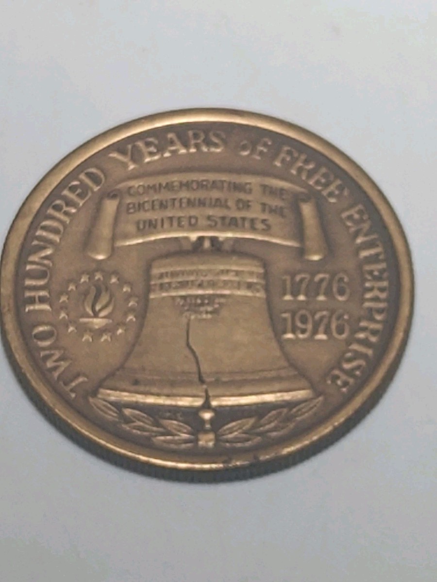 1776−1976 200Years of US.grown バックル Declaration of Independence Bicentennial Coin, 1776-1976 Token | eBay