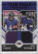 2023 Panini Rookies & Stars Team Duals 253/399 Zay Flowers Odell Beckham Jr 0ud4