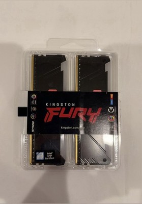 Kingston FURY Beast RGB 16GB PC4-25600 (DDR4-3200) UDIMM Memory - Black