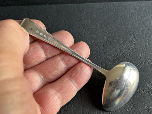 ***** Vintage Kinderlöffel gepunzt Sterling Silber ***** (21,6 g) - Bild 2 von 5