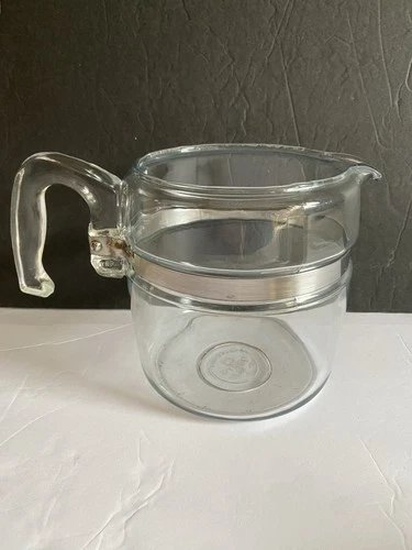 vintage Pyrex coffee carafe glass replacement piece 7756B six cups