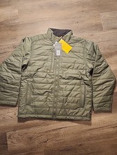 Ariat Mens Green Rebar Cordura Ripstop Lightweight Insulated Jacket Size Large