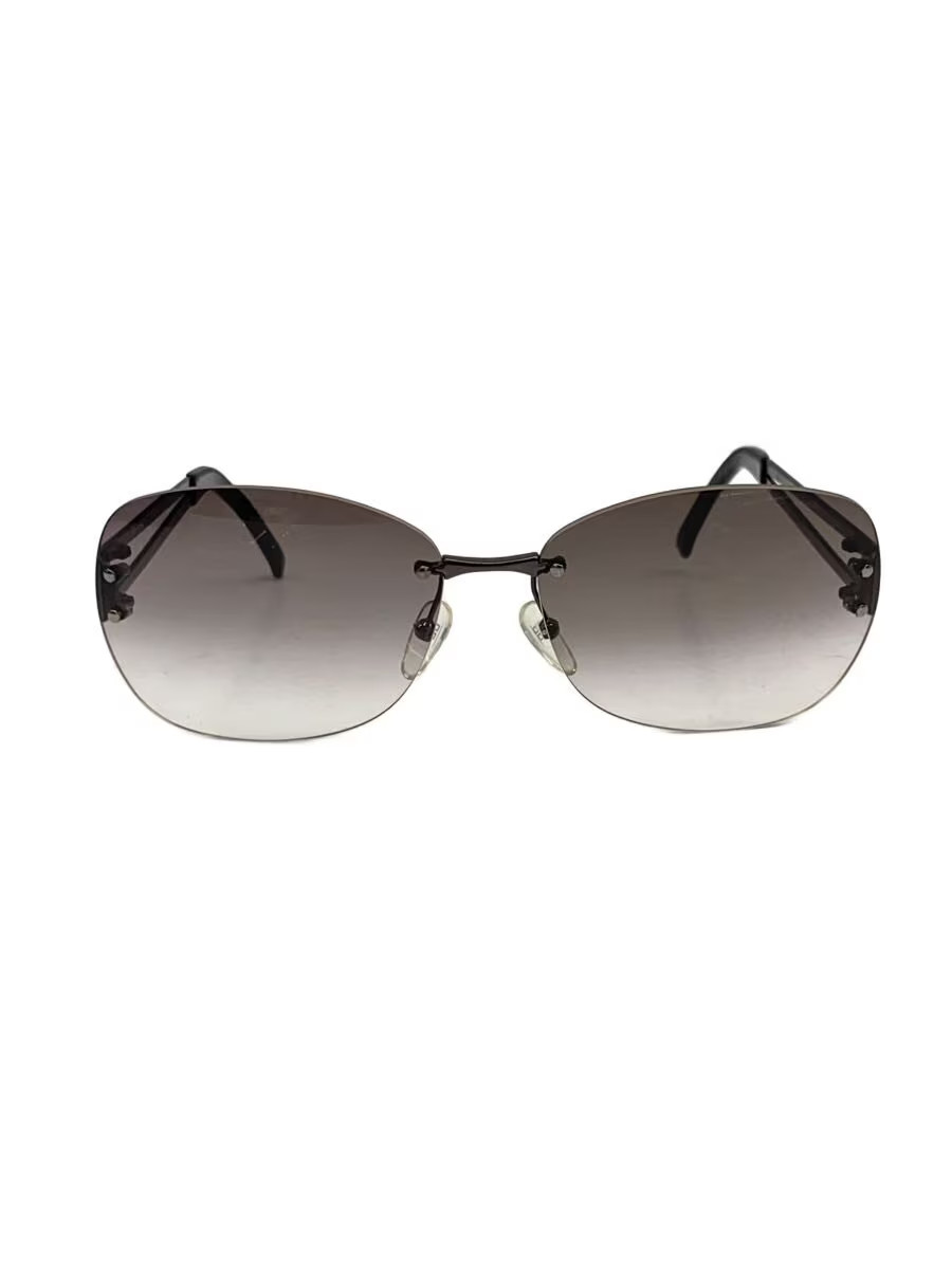 GIVENCHY Men's Oval Sunglasses in Black and Grey (SGV264)