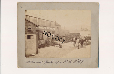 Neustadt Haardt Farm with Horse Carriage around 1900 Original Photo X11