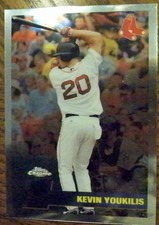 2011 Topps Chrome Vintage Chrome Baseball Card Of Kevin Youkilis #VC34