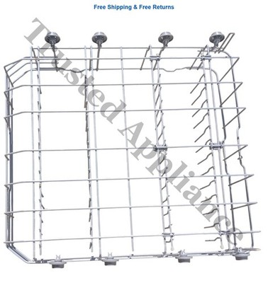 LG Dishwasher LOWER Dishrack with rollers Part # AHB73129106