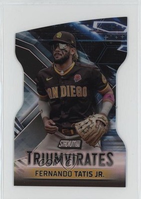 2023 Topps Stadium Club Triumvirates Black 20/99 Fernando Tatis Jr #T-7 0o6m