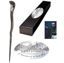 DEATH EATER (SNAKE) WAND / ZAUBERSTAB - HARRY POTTER - THE NOBLE COLLECTION