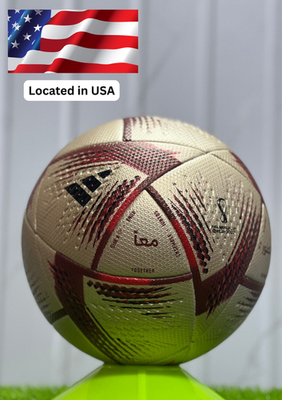 adidas World Cup Al Hilm Pro Official Match Soccer Ball – Metallic