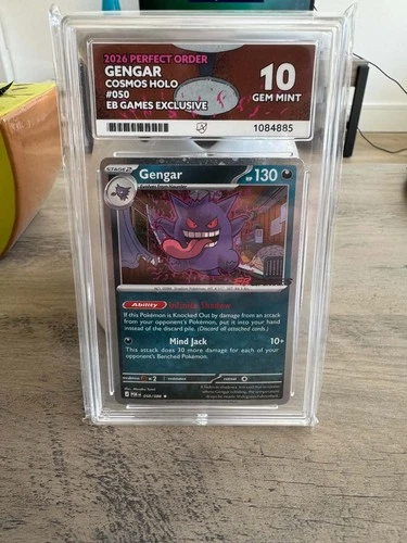 Pokémon TCG Gengar EB Games Exclusive 050/088 - Graded Ace 10