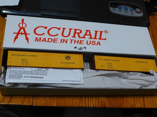 Kits de refrigerador de madera Accurail HO #1217 WFEX/FWGX (paquete de 2) 40' | Zustand: New