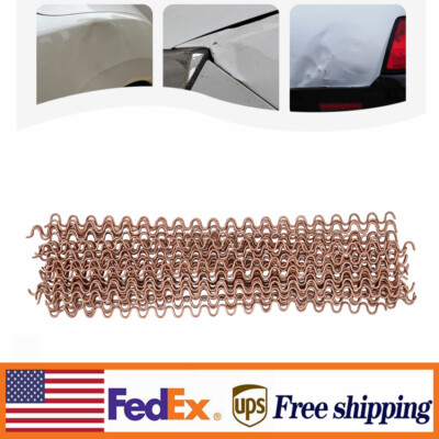 50PCS 33cm Wiggle Wire Wave Dent Repair Fix Spot Welding Thick Body Work Puller