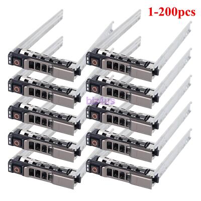 Lot 2.5'' Metal Hard Drive Caddy Tray for Dell R720 R730 R730XD R620 R710 G176J