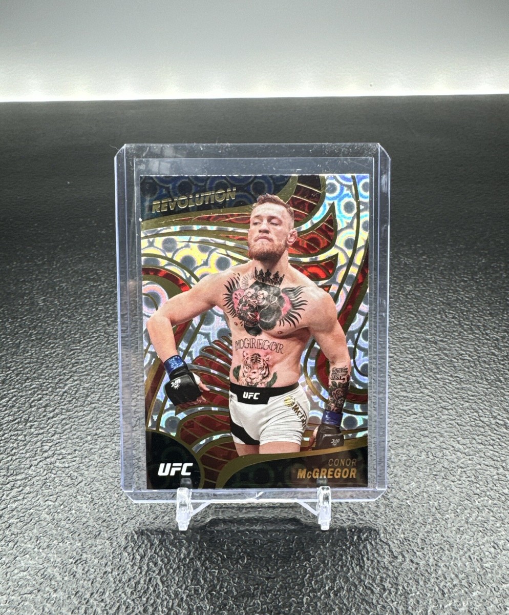 leaf 2024 コナー・マクレガーサインカード2シリpsa9