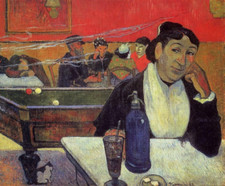 Paul Gauguin Night Cafe Arles Giclee Print on Canvas 8x10 Fine Art Wall Decor