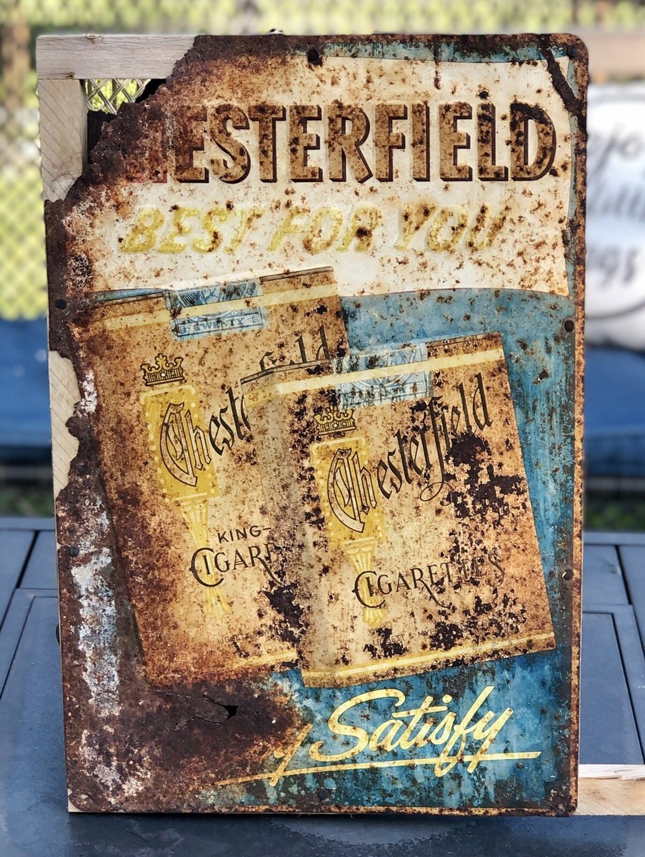 2 Vintage Chesterfield Cigarette 