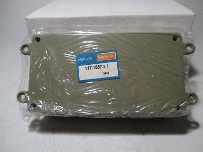 Farnell (117-1657) Grey Polystyrene Plastic Sealed Multi-Purpose Box Enclosure
