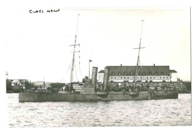 CLAES HORN - DÄNISCHER TORPEDOKREUZER