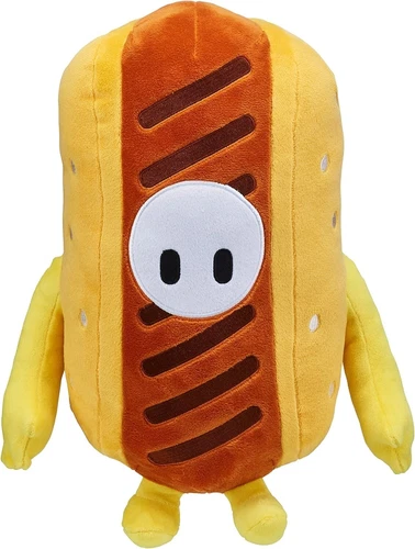 FALL GUYS Hotdog Bean Skin Collectors Edition 12" Plush - New