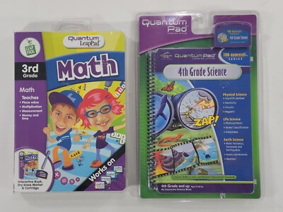 LeapFrog Quantum LeapPad Learning System Book Cartridge 3rd Grade