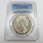 1923 D PCGS AU Detail - Peace Dollar $1 US Coin #54443B