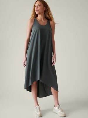 chinese dress ladies Timeless Ruffle Sleeve Sweater Dress - Grey and White