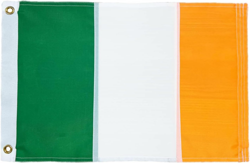Lotto 12 Bandiere Auto Irlanda 12x18 Pollici – Trade Winds In Poliestere