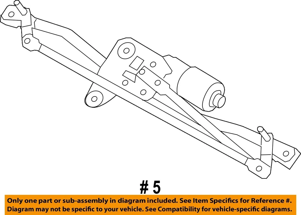 Motor limpiaparabrisas usado se adapta a: Volvo 60 SERIES XC60 2010 grado A Foto 4 de 4