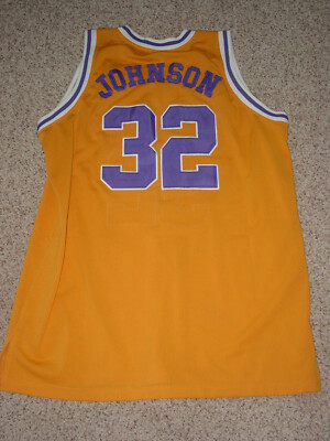 Magic Johnson 79-80 LA Lakers Hardwood Classic Mitchell & Ness