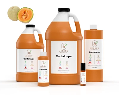 JERSEY BOTANICAL Cantaloupe Fragrance Oil For Candle, Soap Making Incense Burner Pure 100% Grade
