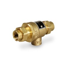 Steel High Capacity 1/2" Backflow Preventer Valve with Unions Pipe Fittings