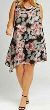 TS TAKING SHAPE plus size XS / 14 Countess Dress layered floaty NWT rrp$180!