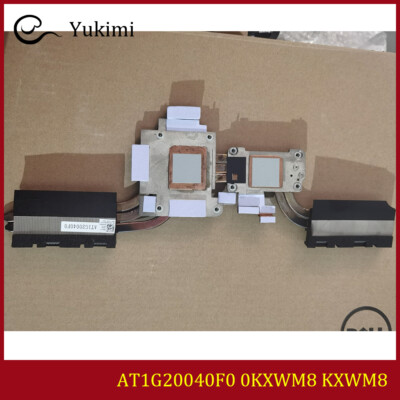 AT1G20040F0 0KXWM8 FOR DELL Alienware 15 R1 R2 Gold Cooling Heatsink