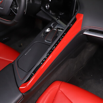 Copertura In Fibra Di Carbonio (ABS) Per Console Centrale – Chevrolet Corvette C8 2020-2023 – Effetto Carbonio - 3