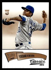2014 Panini Classics #200 Yordano Ventura Rookie Card Kansas City Royals